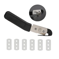 Car Wrap Knife Vinyl Wrap Cutter Paperback Slitter Window Tint Sticker Cutting Tool Carbon Film Safety Knife with Metal Blades