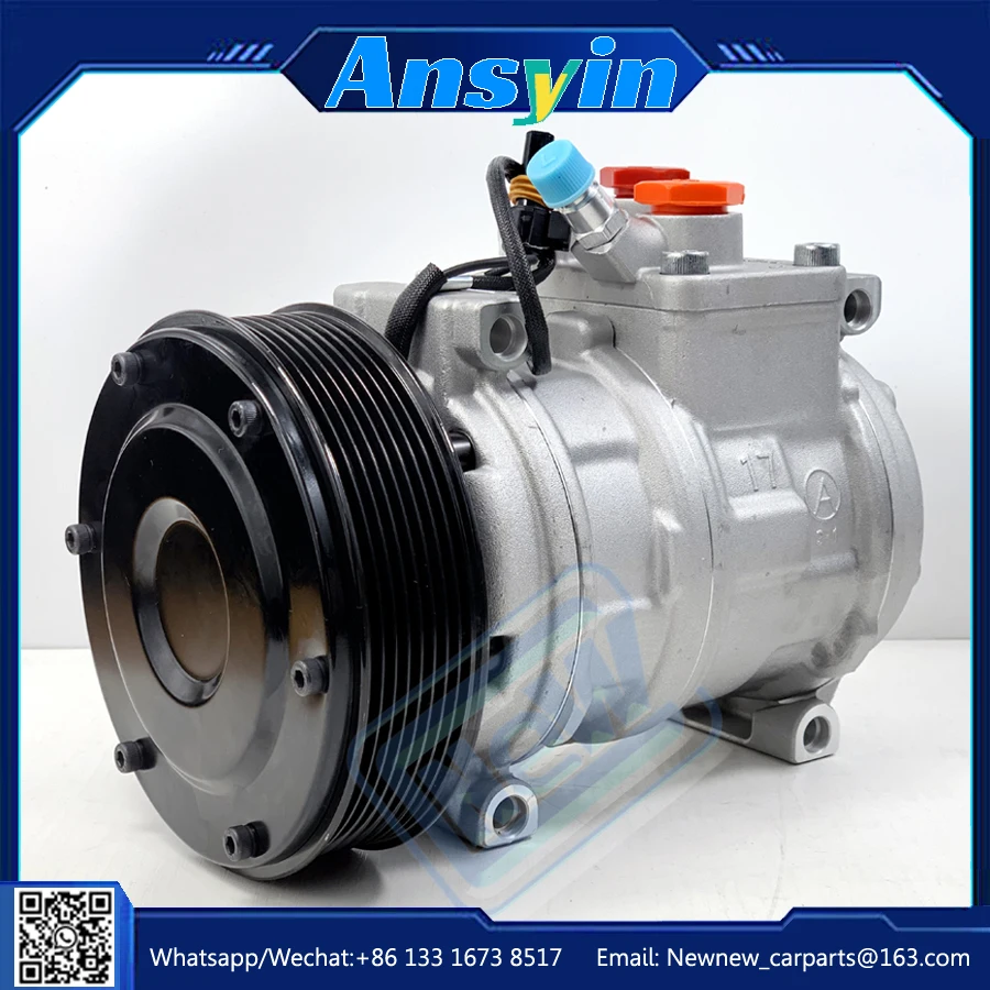 10PA17C Auto A/C Compressor For JOHN DEERE TRACTORS 77375 AH169875 447200-4930 RE46609 447170-9490 TY6764 447100-2381