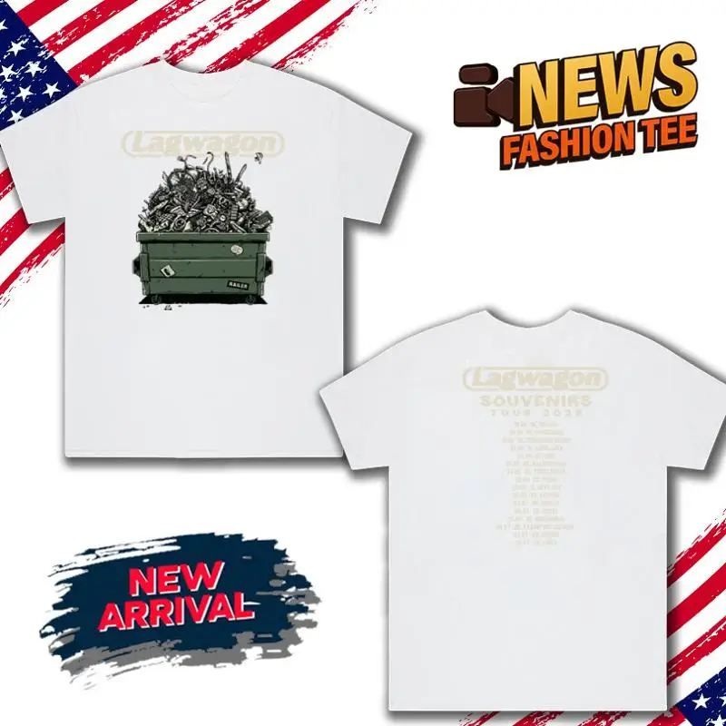 

2025 Lagwagon Souvenirs Tour Euro T Shirt