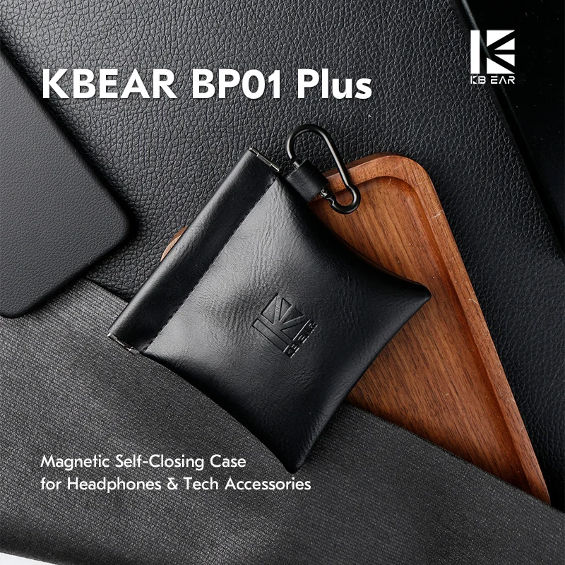 KBEAR BP01 Plus Magnetic Self-Closing Case Leather Portable 