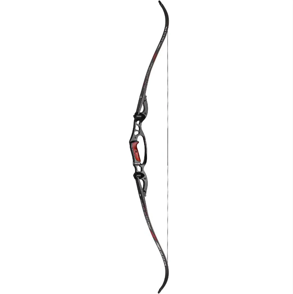 

JUNGXING H2 Recurve Bow Set 21'' Bow Riser 20lb-40lb Right Hand Handle 64'' F Interface Limbs Shooting Accessories