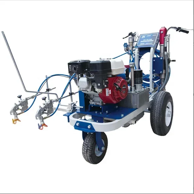 

Painting Road Marking Machines Manual Airless Cold Paint Tarmac road Marking Machine Street Making Marks