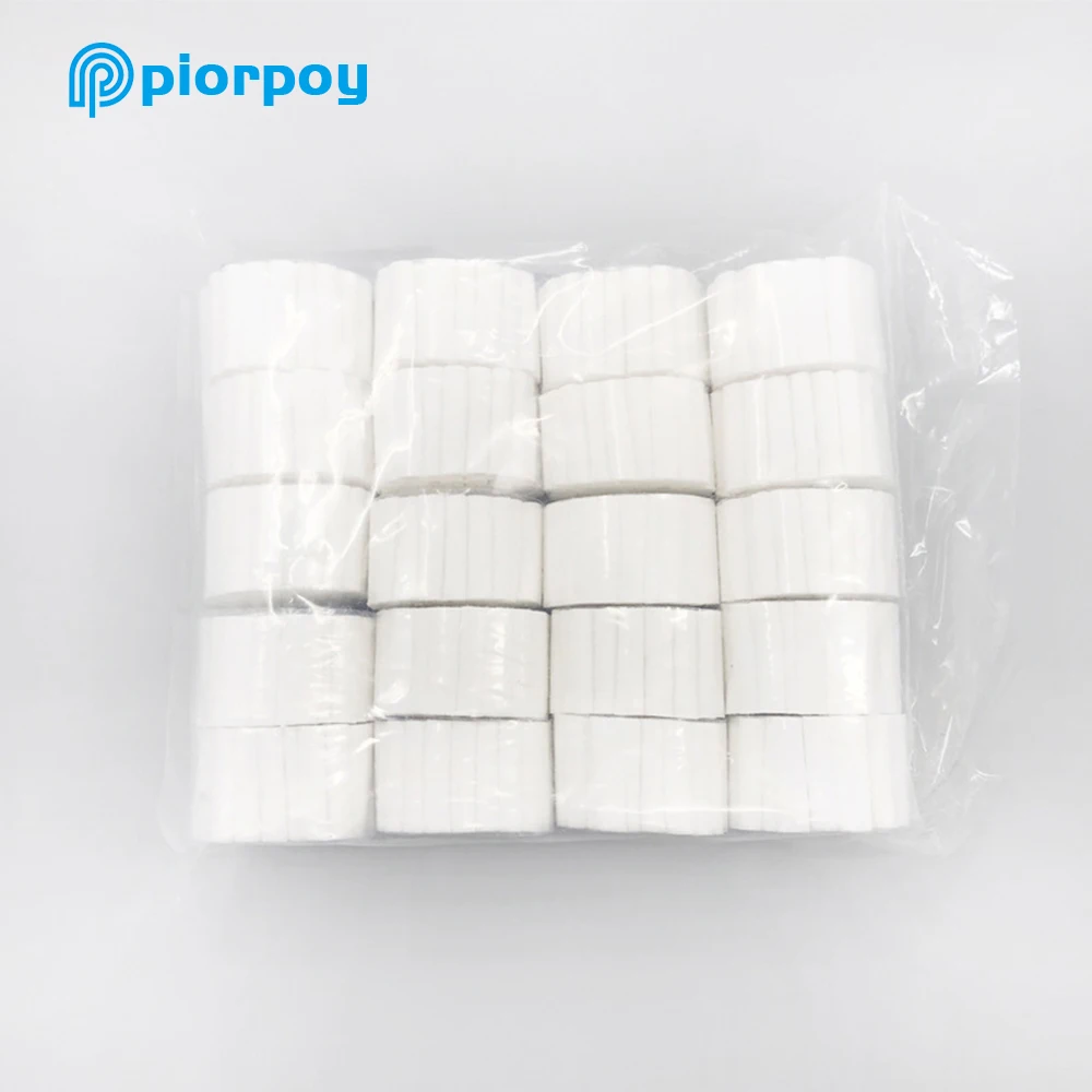 PIORPOY 1000Pcs Dental Cotton Roll Disposable Dental Medical Surgical Cotton High Absorbent Dentist Material Teeth Whitening