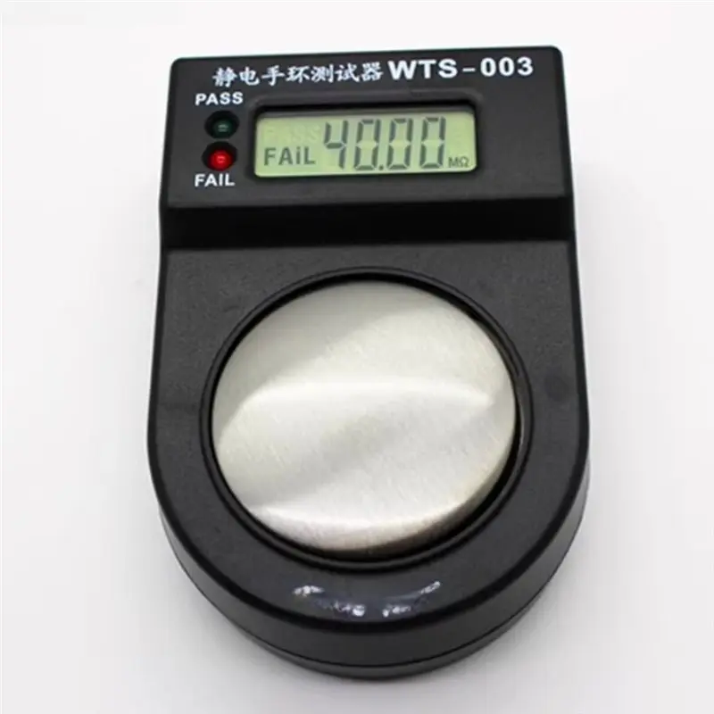 ABWZ-Digital Electrostatic Ring Tester, Wrist Strap Tester, Detector Tester Anti-Static Functionality