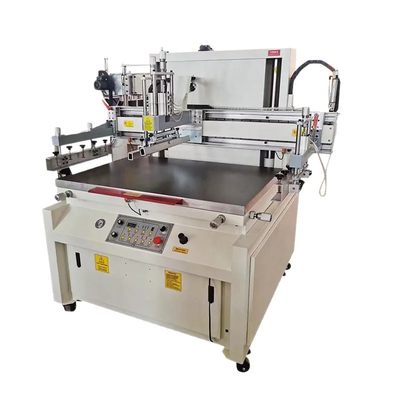 Screen printing machine Multi-color flat screen printing machine Clothing tag bag screen printing machine