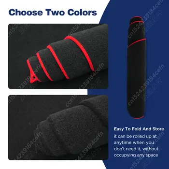 適用於俄羅斯起亞Rio 3 2012-2017款的汽車儀錶板保護套,附遮陽防紫外線功能,汽車配件 8 最佳銷售 起亞儀錶板罩 - №1