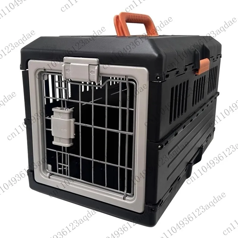 

Foldable Pet Carrier for Air Travel Cat and Dog Transport Crate
