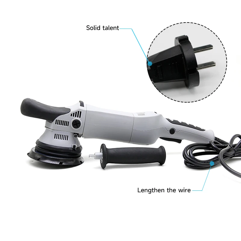 DETAILING Polijstmachine 900 W Dual Action Auto Polijstmachine 15 MM/21 MM Auto Buffer Polijstmachine 6 Variabele Snelheid voor Auto Detaillering