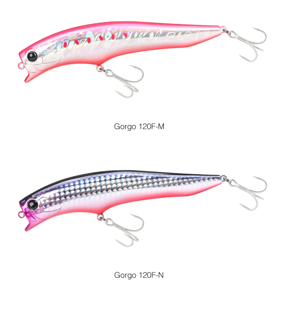 TSURINOYA 0-30 cm 120 mm 20 g schwimmender Minnow-Ultra-Langwurf-Strand-Angelköder GORGO 120F UV-Salzwasser-Flachbereich harter Köder – Detail 21