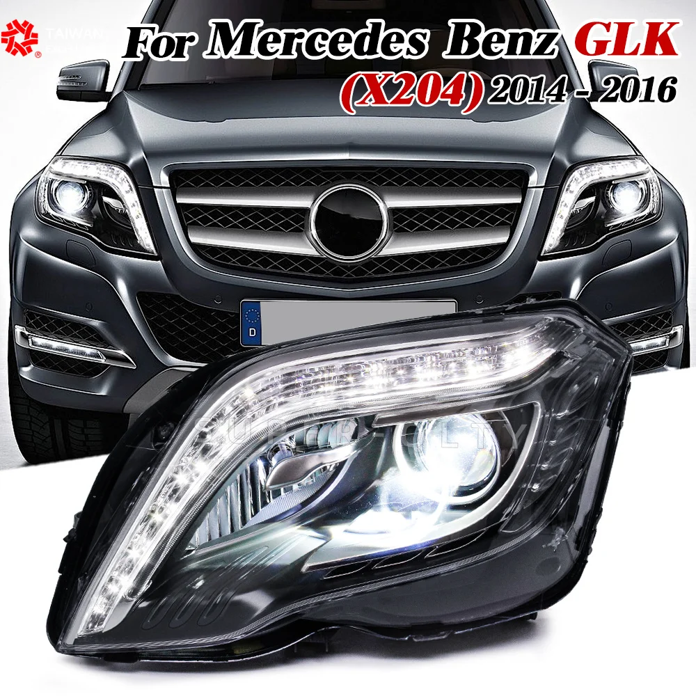 

Car Lights for Benz GLK X204 2013-2015 Headlight GLK 200 GLK 260 GLK 300 Full LED Headlamp Drl Projector Lens