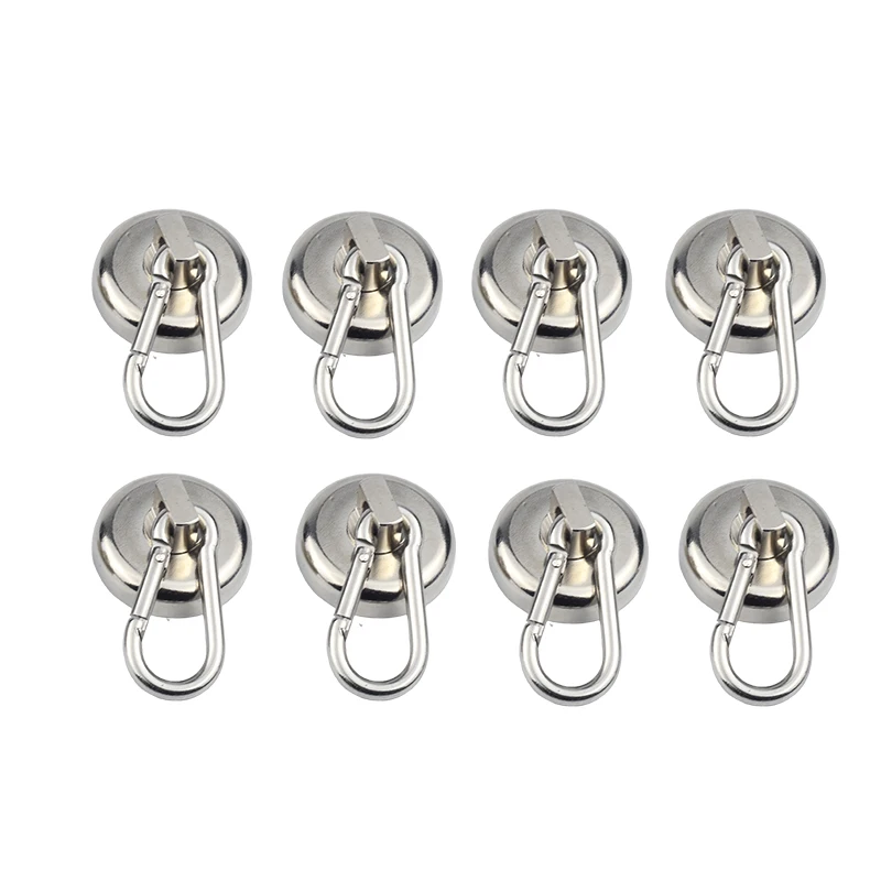 N52 Super Strong Neodymium Magnet Carabiner Magnetic Ring Keychain Magnetic Ring Magnetic Seat Rotating Magnetic Suction Cup