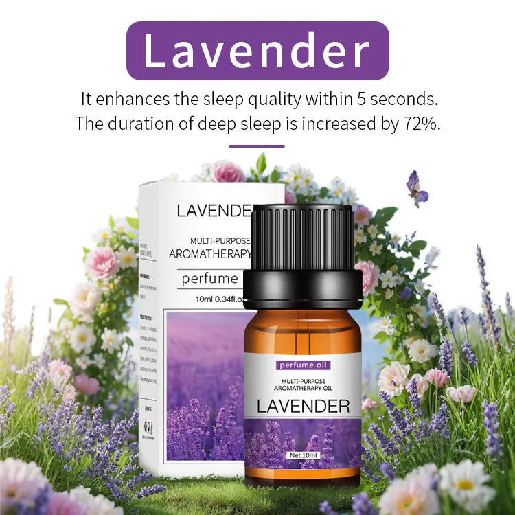 Flower Fruit Essential Oil Water-soluble Relieve Stress For humidifier aroma diffuser Fragrance Lamp Air Freshening Aromatherapy image 2