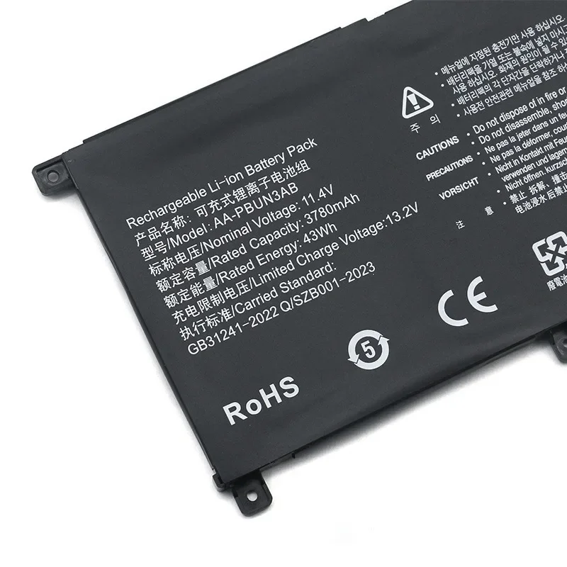 For Samsung NP300E5K 3500EL AA-PBUN3AB PBUN3QB Laptop Battery High Capacity Battery High Quality Replacement Batteries