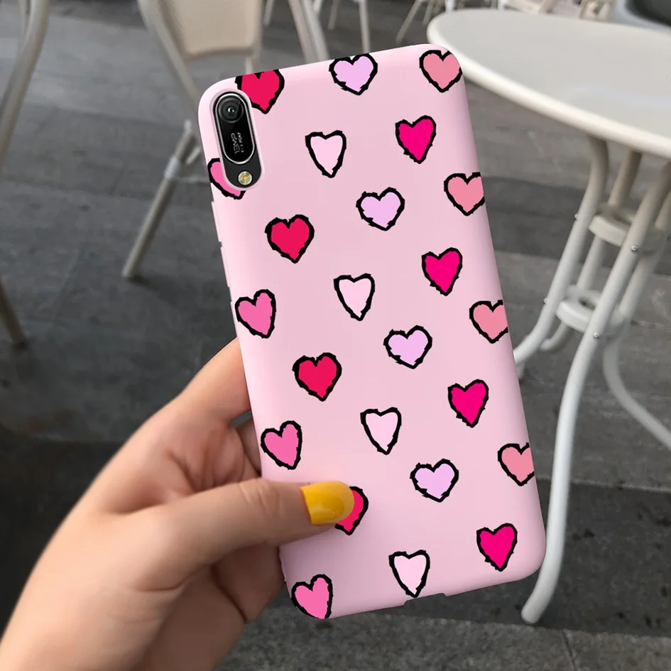 Huawei Y6 2019 Case Cover For Huawei Y6 Pro 2019 Phone Cases MRD-LX2 MRD-LX1 MRD-LX3 Soft Cover For Huawei Y 6 Y6Pro 2019 Fundas