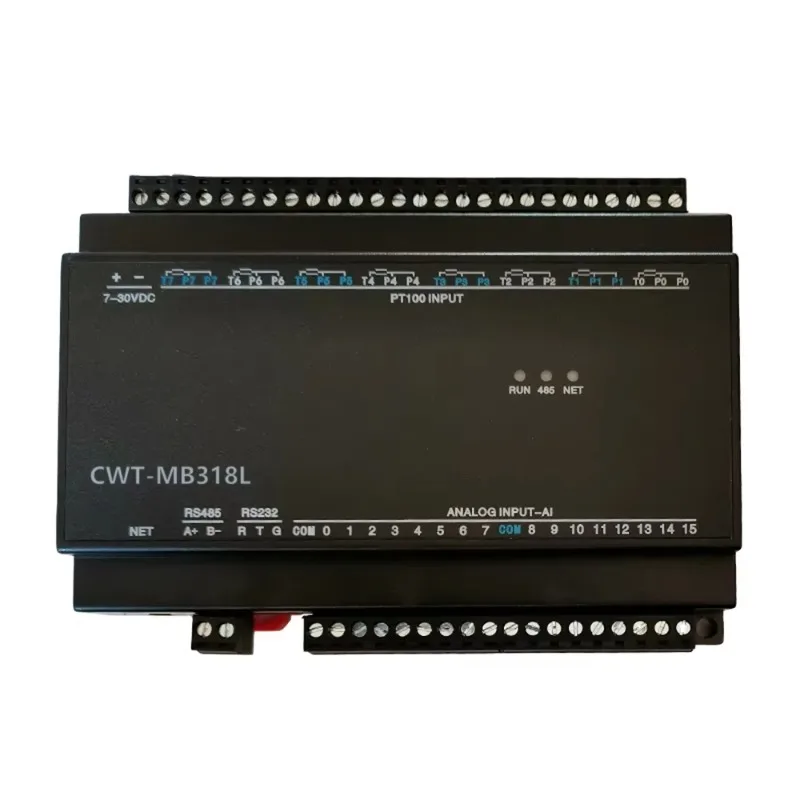 

CWT-MB318L 8PT+16AI RS485 RS232 Ethernet Modbus Rtu Tcp Io Acquisition Module