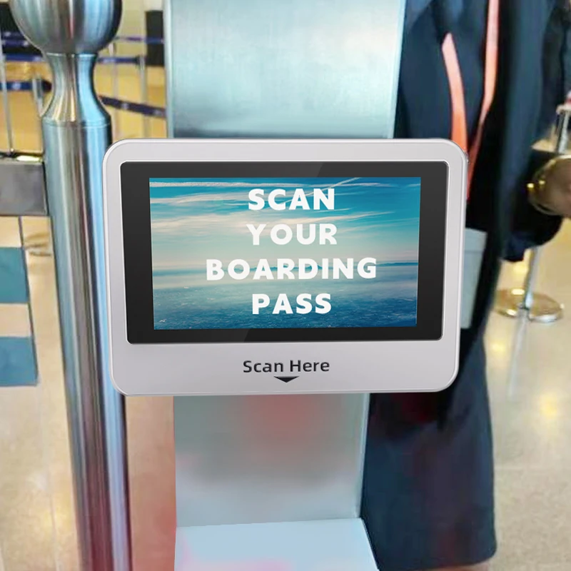 

4-core Terminal De Scanner De Code QR Android 1D 2D Barcoder Scanner Terminal BT Wifi ER200