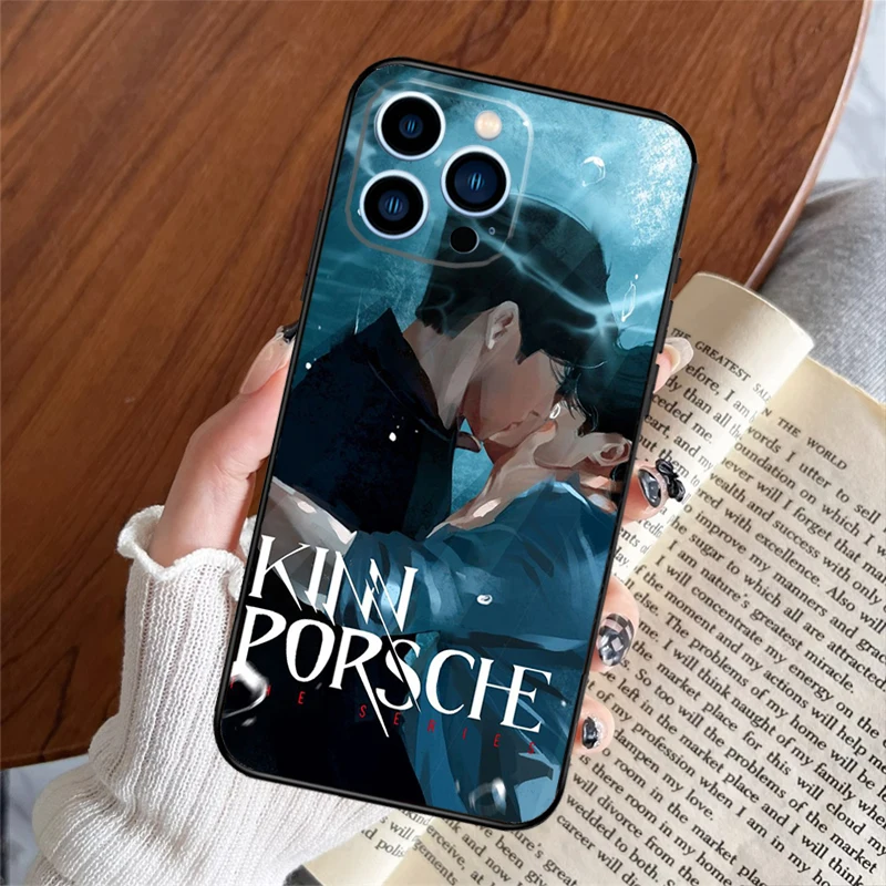 KinnPorsche The Series Phone Case For iPhone 16 15 14 13 12 11 Pro Max 12 13 Mini X XR XS Max 6s 8 7 Plus Cover