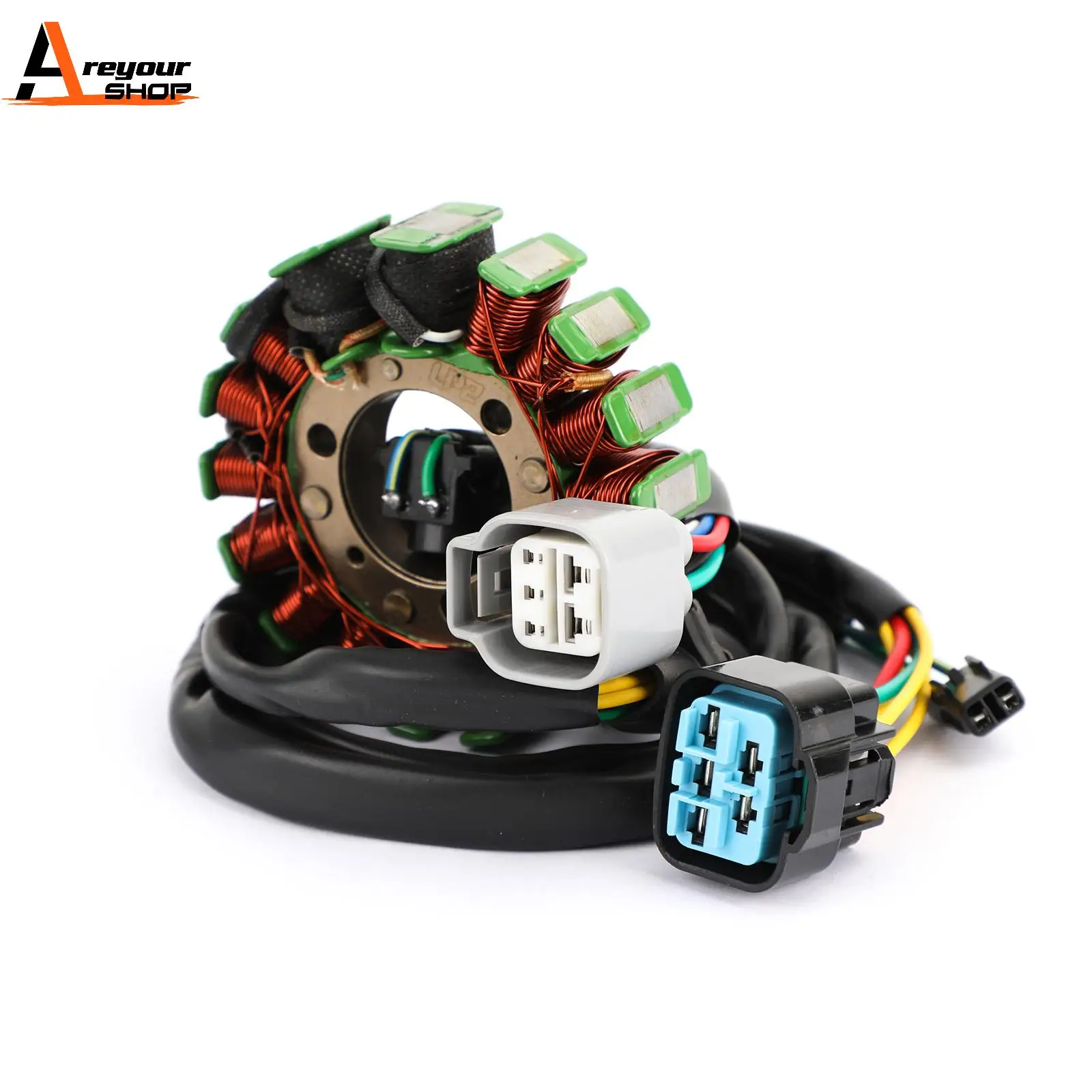 Areyourshop Magneto Generator Engine Stator Coil For Honda TRX 450 R 450 ER 2006-2010 2011 2012 2013 2014 31120-HP1-601 Motor