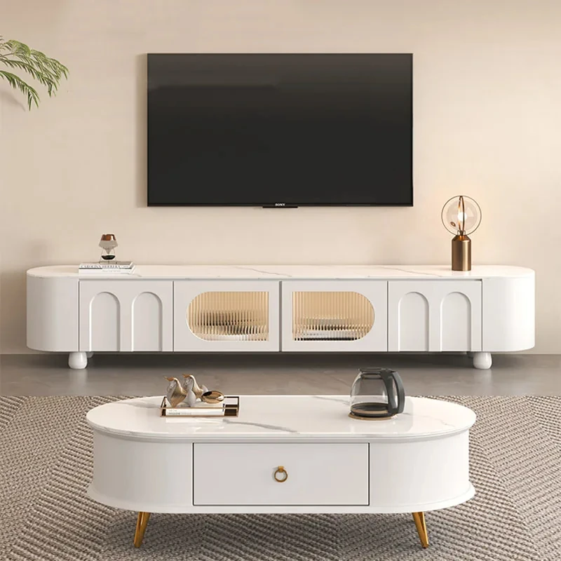 

Storage Television Tv Cabinet Display Lowboard Shelf White Sideboard Tv Stand Consoles Meuble Tv Suspendu Theater Furniture