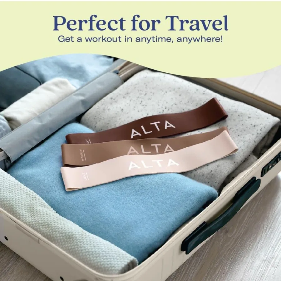 أربطة حلقية صغيرة للتمرين، أربطة مقاومة صغيرة من اللاتكس المتين الفاخر للنساء، أربطة غنيمة للتمرين والساق المطاطية