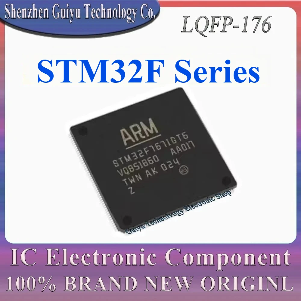 STM32F207IGT7 STM32F207IGT6 STM32F767IGT6 STM32F767IGT STM32F767IG STM32F767I STM32F767 STM32F STM LQFP-176 IC Chip