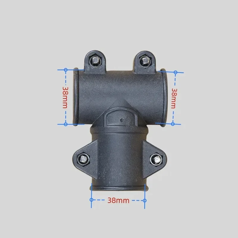 Elektronische trommel, elektrische trommel, verstelbaar 38 mm T-stuk, T-vormige klemarm, 38 mm buitendiameter, algemeen gebruik