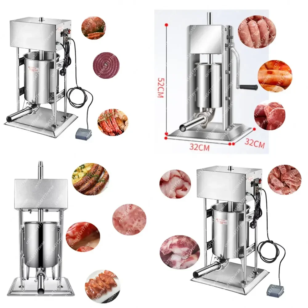 Anti Blocking Pork Sausage Making Machine Sealant Sausage Filling Machine Mini Sausage Making Machine