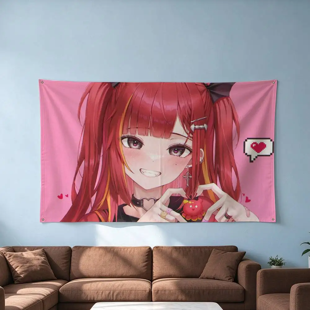 Akane Lize Hit on S-Shot  Flag Suitable For Party Club Outdoor Interior Wall Decoration Banner Fans Gift