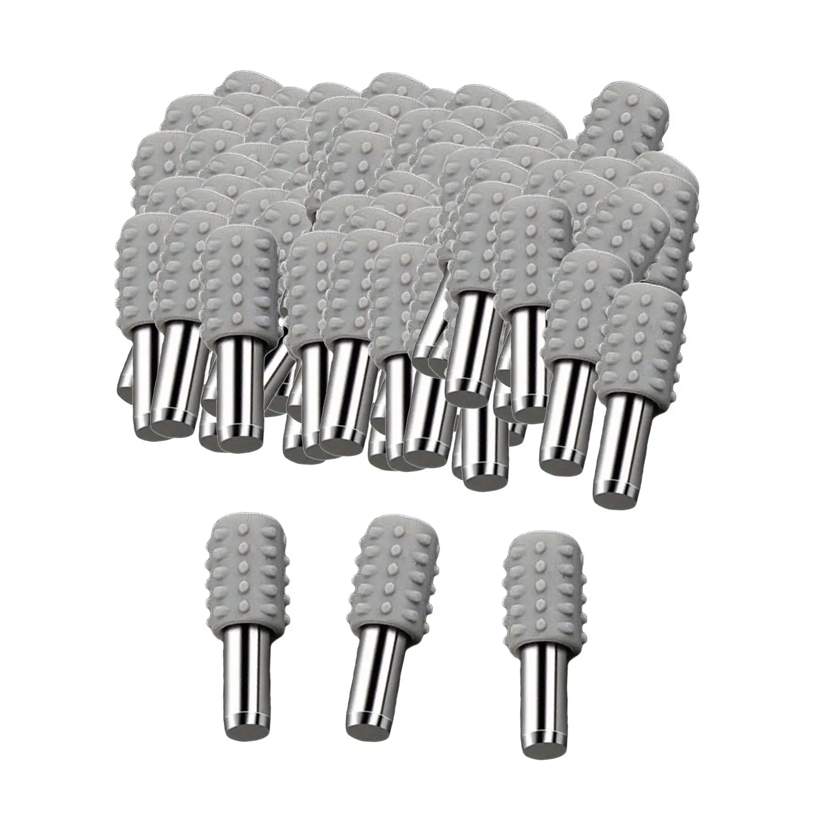 100Pcs Shelf Pins Thick Versatile Rubber Sleeve, Support Pegs Cabinet Laminate Support for Furniture Bathroom Bookcase Closet