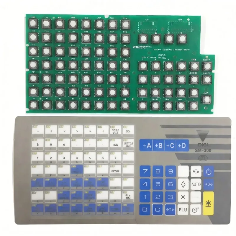 SM300 Keyboard & Key Sheet Internal Circuitry Inner Circuit Keypad Film For DIGI SM300P SM80XP Scale Accessoriess
