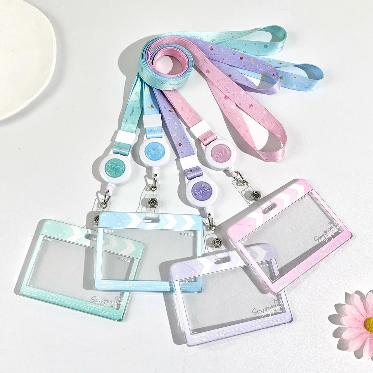 INS نمط لائحة على شكل غطاء بطاقة الشريحة الأفقية غطاء تخزين بطاقة الطالب IC بطاقة الغطاء الواقي حقيبة الظهر الديكور #3