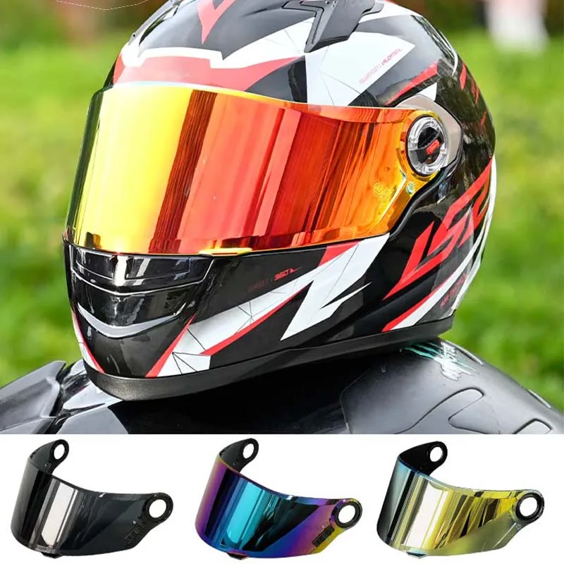 Scratch Wind Shield Helmets Lens Visor Replacement for LS2 FF358 FF396 Motorcycle Helmet Lens for Carbon Fiber Glass LS2 FF396