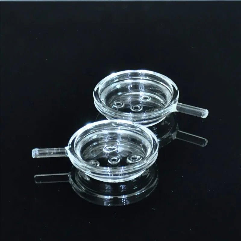 62mm Glass Screen Hookah Plate Charcoal Foil Charcoal Holder Portable Glass Hookah Bowl Accessories For Shisha