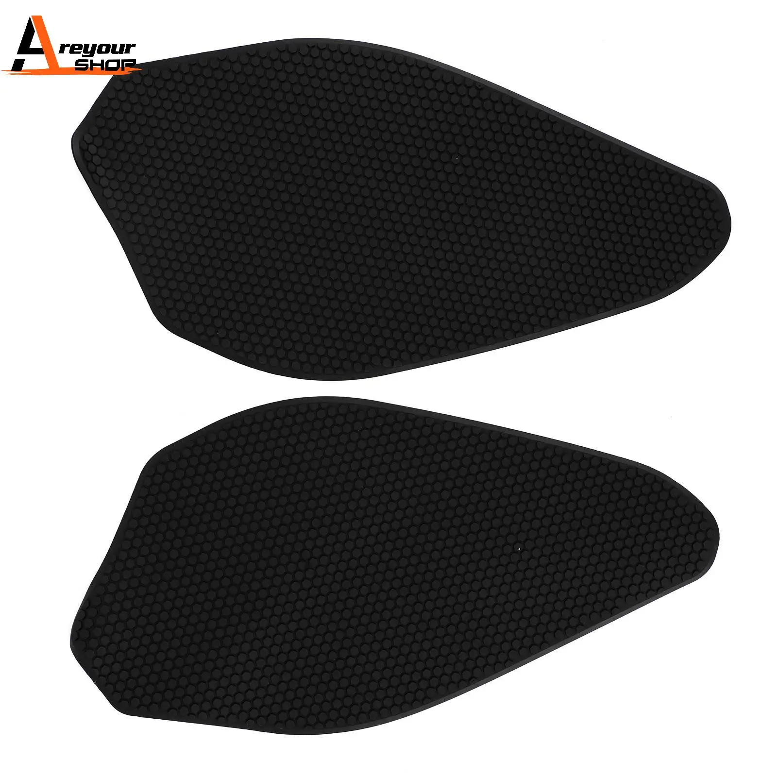 

Areyourshop 2x Side Tank Traction Grips Pads Fit for Yamaha YZF-R3 YZF R3 2019-2020 Motorcycle Accessories Parts