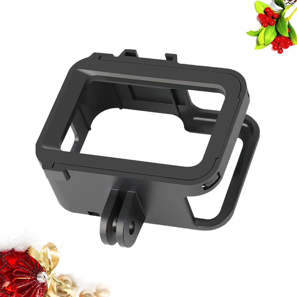 

Dual Pcs Shockproof Wear-Resistant Hero8 Housing Frame Side Charging Opening Camera Shell Cold Shoe Mount Compatible