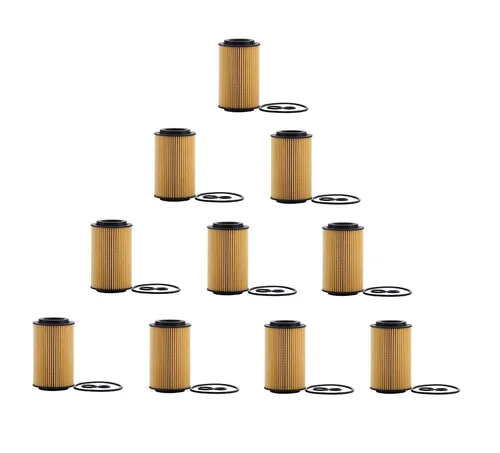 10 Uds filtro de aceite para Mercedes Benz Clase C W204 C204 2011 2012 2013 2014 C220 C250 CDI en OM651 A6511800109