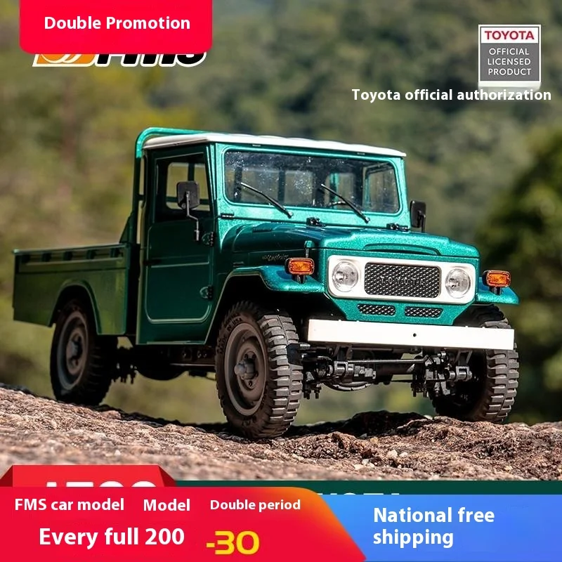 FMS New Product 1/12 TOYOTA FJ45 Pickup, Toyota Off Road Vehicle Model RC Remote Control Climbing Vehicle, Strong Dual Speed Pow