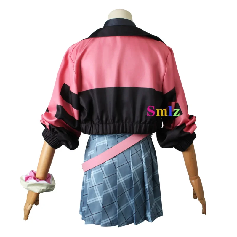 Kotoka Torahime Cosplay Anime Virtual Cool Suit Costume Vtuber Girl Jackets Skirts Accessories Luxiem Role Set