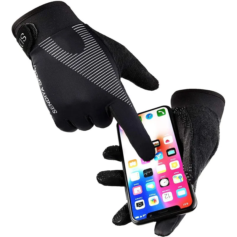 Workout Gloves Weight Lifting - Full Palm Protection & Extra Grip Gym Fishing Fencing Full Finger Gloves ForTraining Fitness