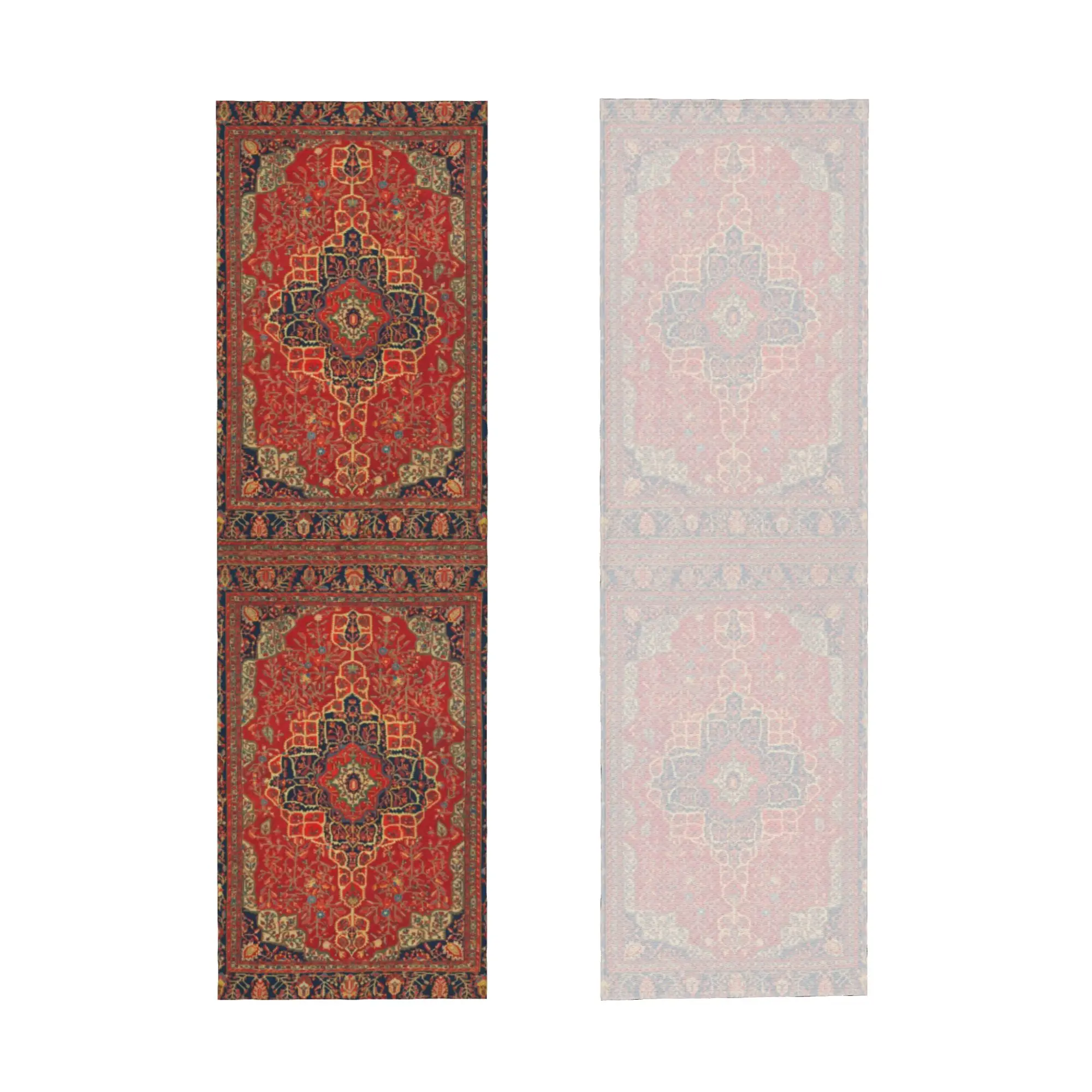 Ferahan Sarouk Antique Persian Rug Carpet Print Towel Quick Drying  Super Soft For Training Towels
