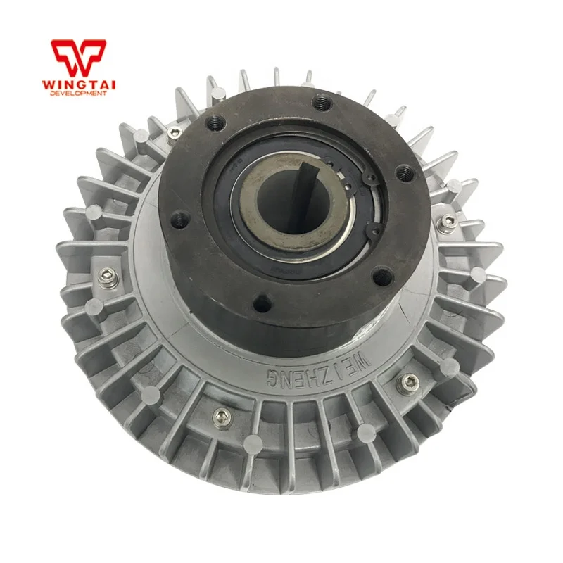 Embrague de polvo magnético de enfriamiento natural