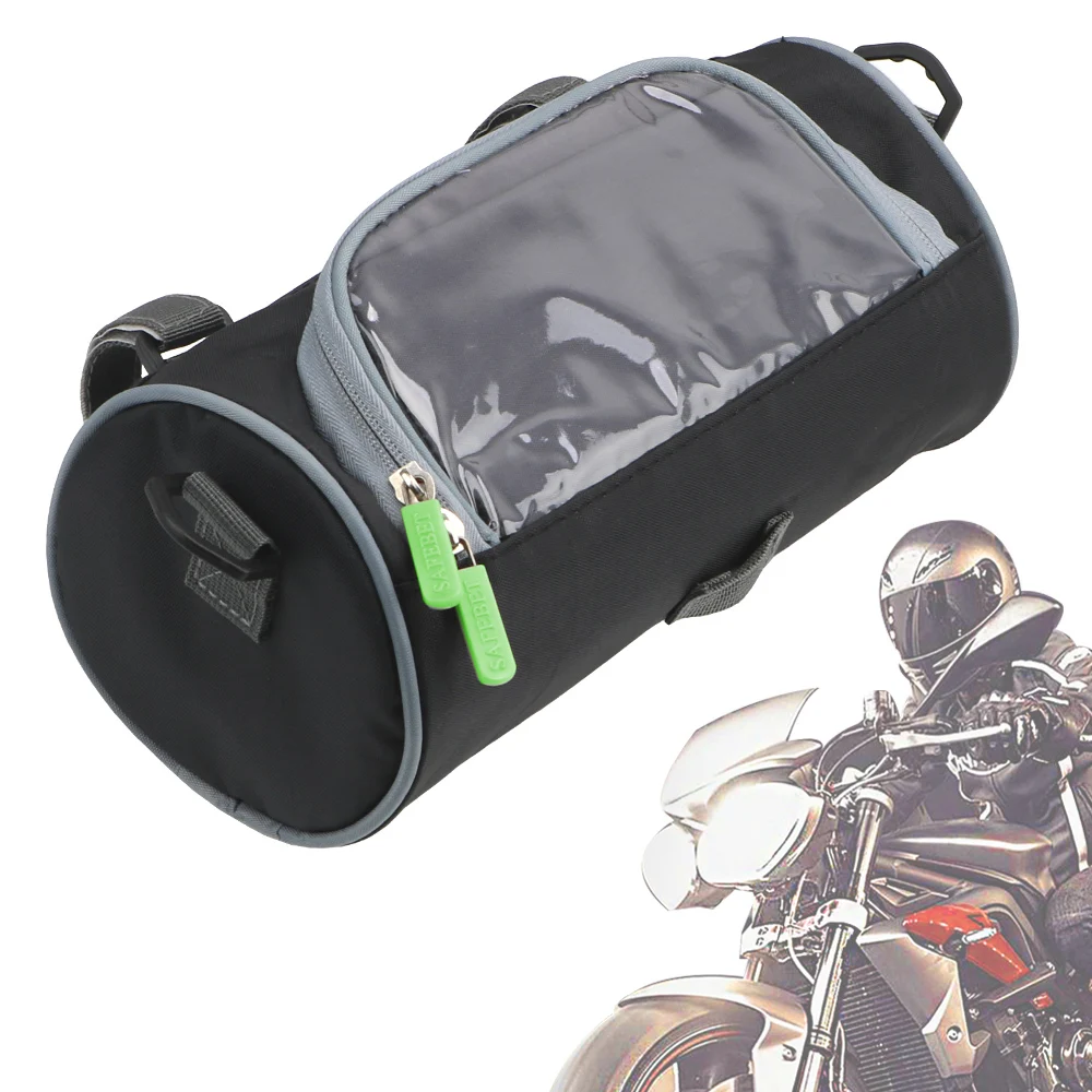 Motorcycle Electric Car Front Handlebar Storage Bag Motorcycle Accessories Mobile phone Touch Screen Storage Bag Container