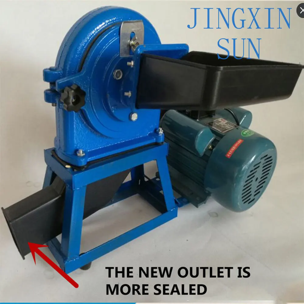 Commercial Grain Milling Machine Multifunctional Pulverizer Powder Grinder Pellet Particle Pulverizer Food Grinding Machinery