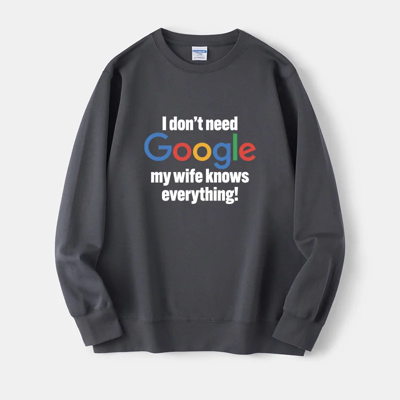 

Geek Proammer round Ne Sweatirt I Don't Need Github JavaGEEK ex Long Sve Comfortable Cotton Polyester Blend