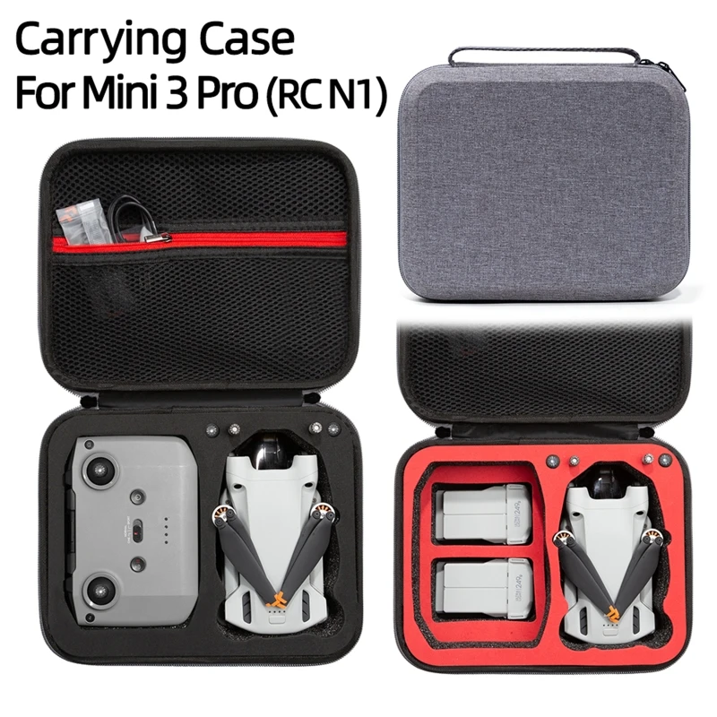 for Mini 3 pro RC-N1 Storage Bag remote controller case Portable Carrying Box Case Handbag Smart Controller Accessories 3XUE