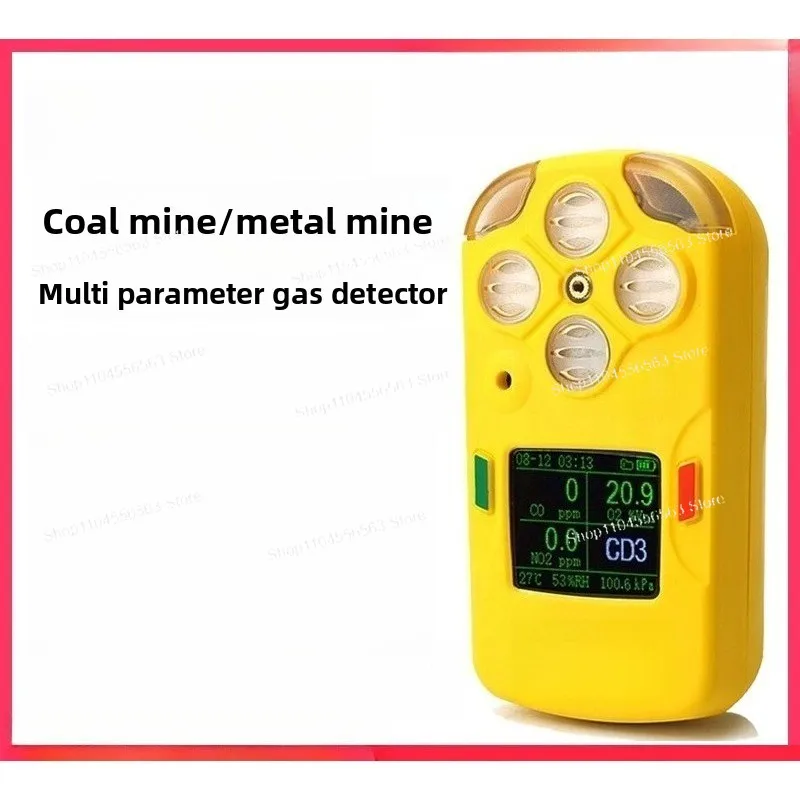 Entry-Level Mining CD3 3-in-1 Gas Detector – Proof Monitor for Small-Scale Underground Mining & Tunnel Work