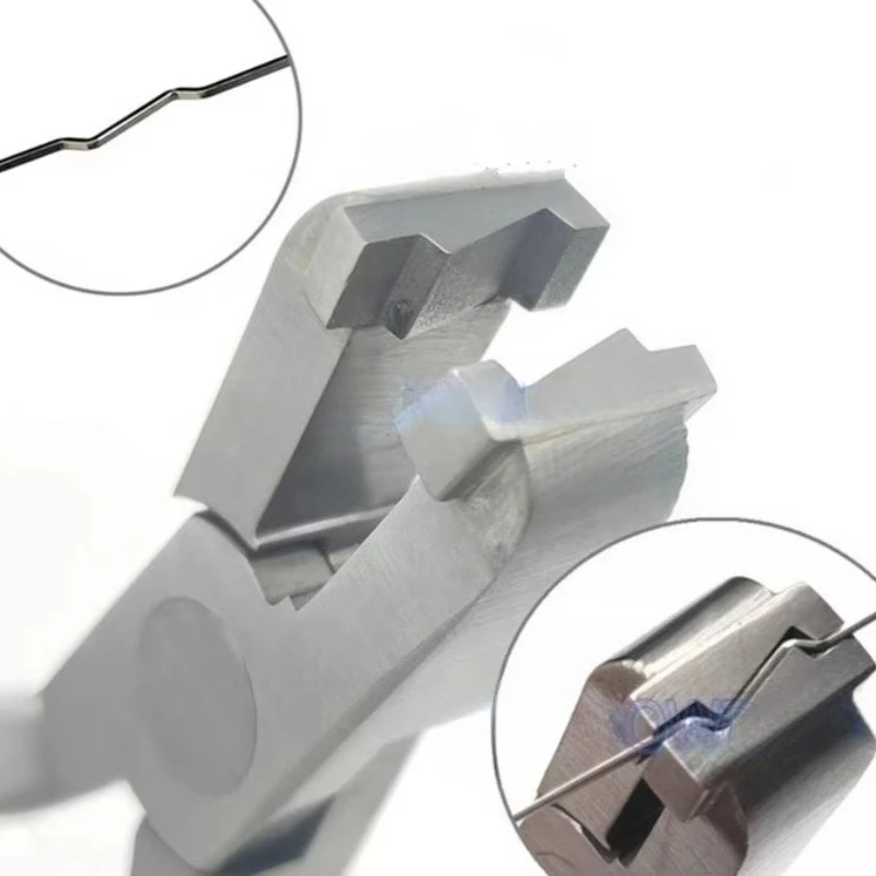 Stainless Steel Lab Ortho Z Bent Bending Pliers Orthodontics Z-bend Plier Lab Bend Forcep Instrument Tool Regular Type