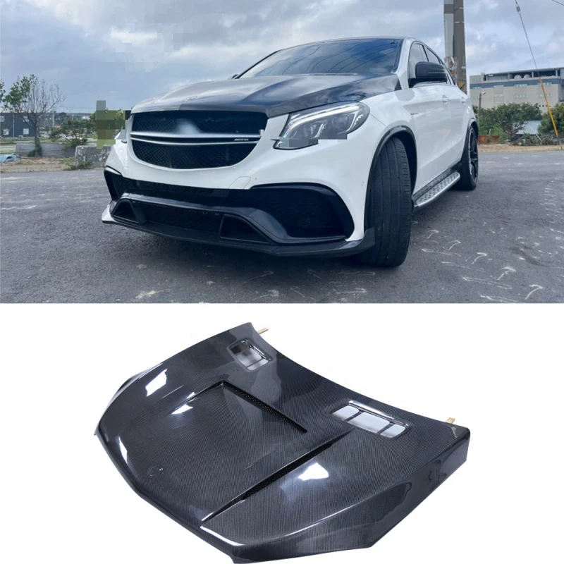 

Best Selling LD Style Carbon Fiber Engine Hood for GLE 320 GLE 350 Gle400 GLE53 Gle63 Hood Bonnet2016~2019