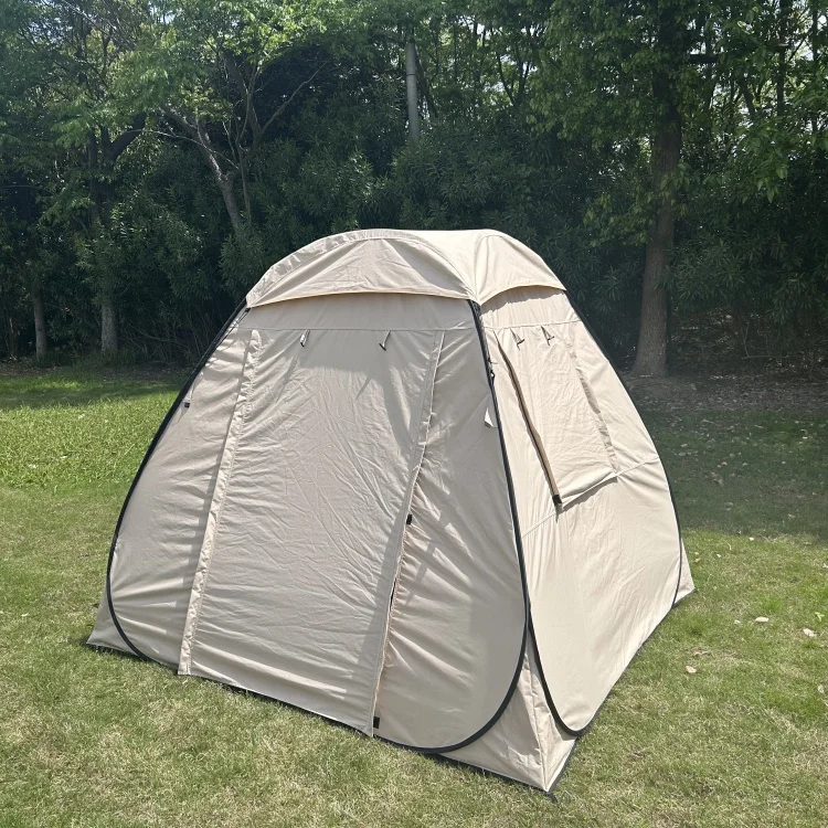 

Canvas printing pop-up tent is a must for sightseeing and camping. Strong anti-mosquito function