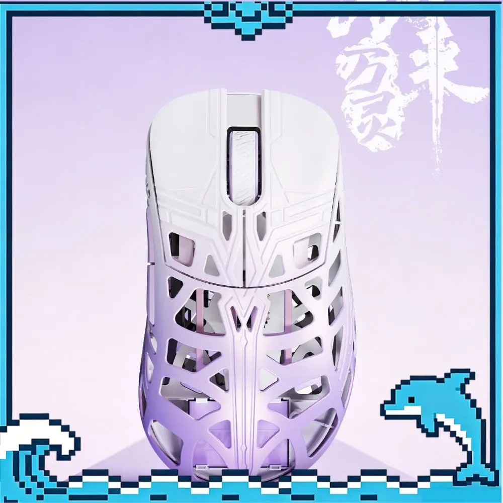 WLmouse Sword X Wireless Mouse PAW3950HS Sensor Nordic 52840 Chip FPS Gamer Mouse Magnesium Alloy Gaming Accessories Customize